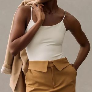 NWTS ANTHRO CAMI BODYSUIT (L)